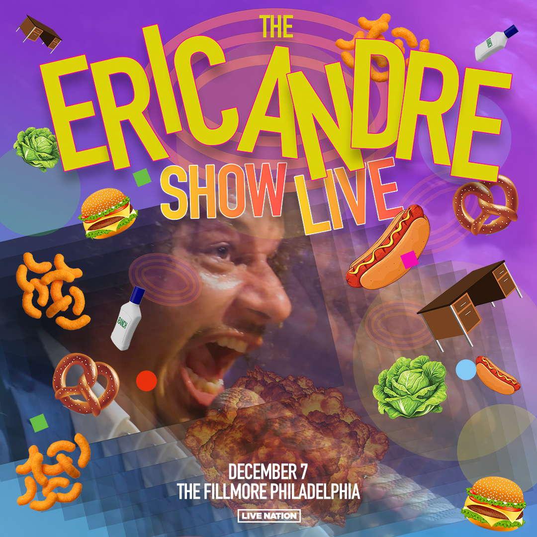 TONIGHT at The Fillmore Philly - The @ericandre Explosion 🤯 ⏰ Box Office: 4P | Doors: 6P | Show: 7P 🎫 livemu.sc/3TaWgOx