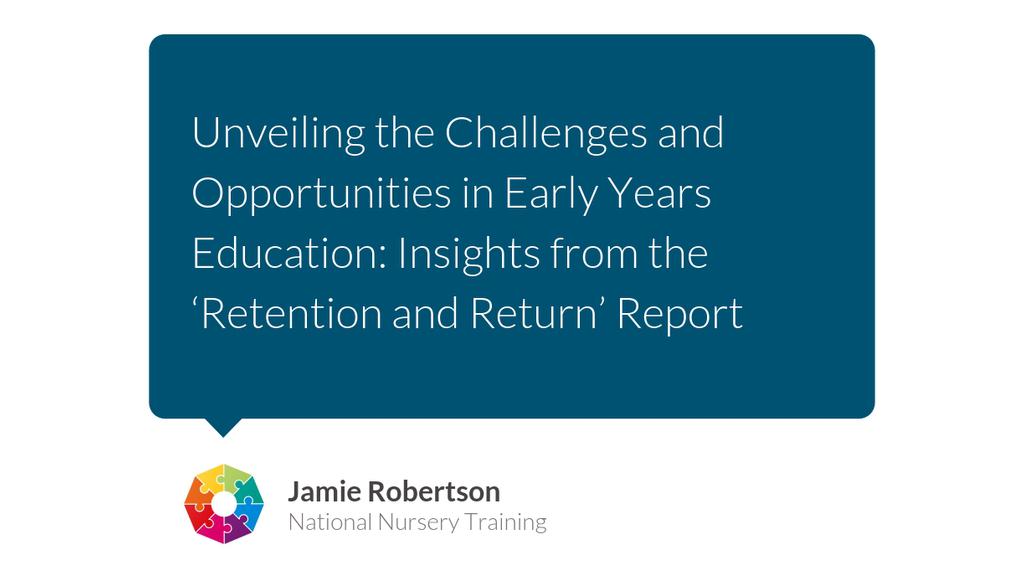 The ‘Retention and Return' report paints a vivid picture of the hurdles and potential within the early years education sector.

Read more 👉 lttr.ai/ALHQN

#RetainingSkilledProfessionals #EarlyYearsSettings #EarlyYearsProfessionals #EarlyChildhoodEducation