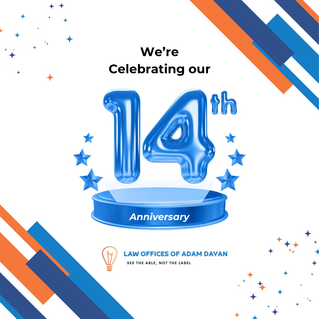 This December, we celebrate a momentous occasion – 14 years of supporting special needs families! 🎉Here's to many more years of love, support, and creating a world where every child can thrive! ✨

#SpecialNeedsFamilies #SeeTheAbleNotTheLabel #SpecialNeedsLaw