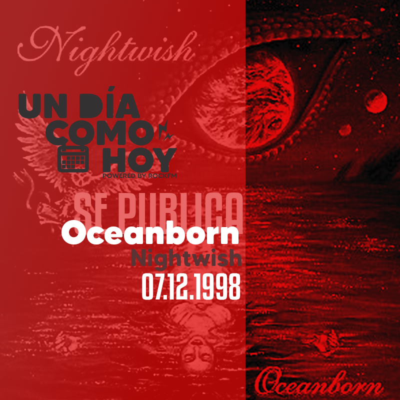 Un día como hoy 7 de diciembre de 1998 - Se publica Oceanborn es el segundo álbum de Nightwish y uno de los más importantes de la banda.  #ladosis #larockfm