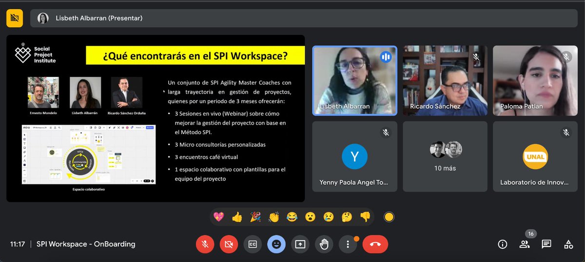 LabPazUNAL's tweet image. 🚀 ¡En diciembre no paramos! Hoy, con entusiasmo, arrancamos nuestro SPI Workspace de la mano del Social Project Institute de España. ¡Nos preparamos para vivir tres meses llenos de inspiración, aprendizaje y acción! 💡🌍 @sis_bog_un
