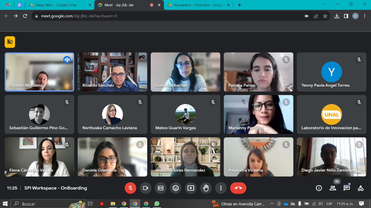 LabPazUNAL's tweet image. 🚀 ¡En diciembre no paramos! Hoy, con entusiasmo, arrancamos nuestro SPI Workspace de la mano del Social Project Institute de España. ¡Nos preparamos para vivir tres meses llenos de inspiración, aprendizaje y acción! 💡🌍 @sis_bog_un