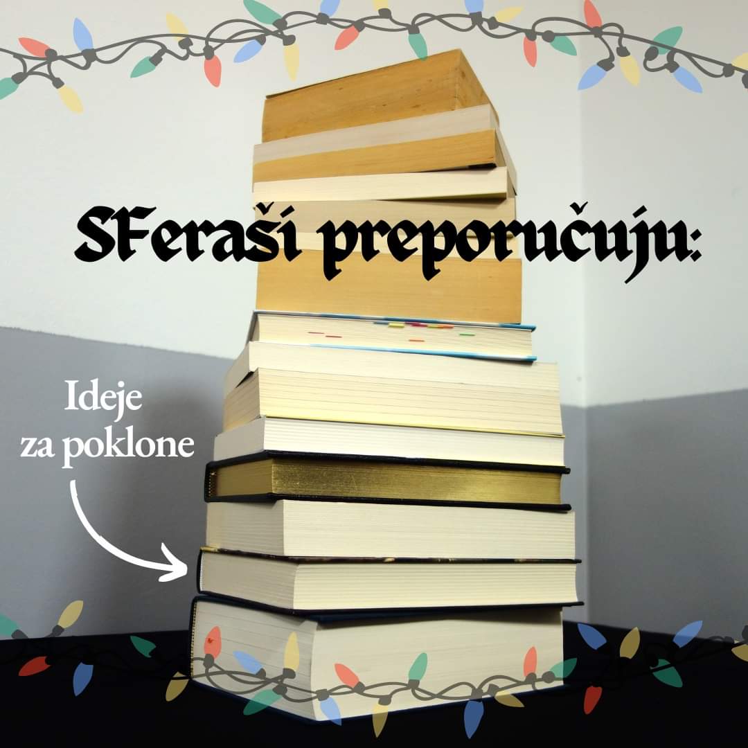 SFeraZG's tweet photo. Niste još obavili kupnju blagdanskih poklona? Ne brinite, pripremili smo za vas ovu hrpicu opcija... Možete li pogoditi neku od njih?
#sferašipreporučuju #hrfandom #književnepreporuke
#knjige #bookstagram #spekulativnafikcija #blagdanski #pokloni https://t.co/na8x7aHDYQ