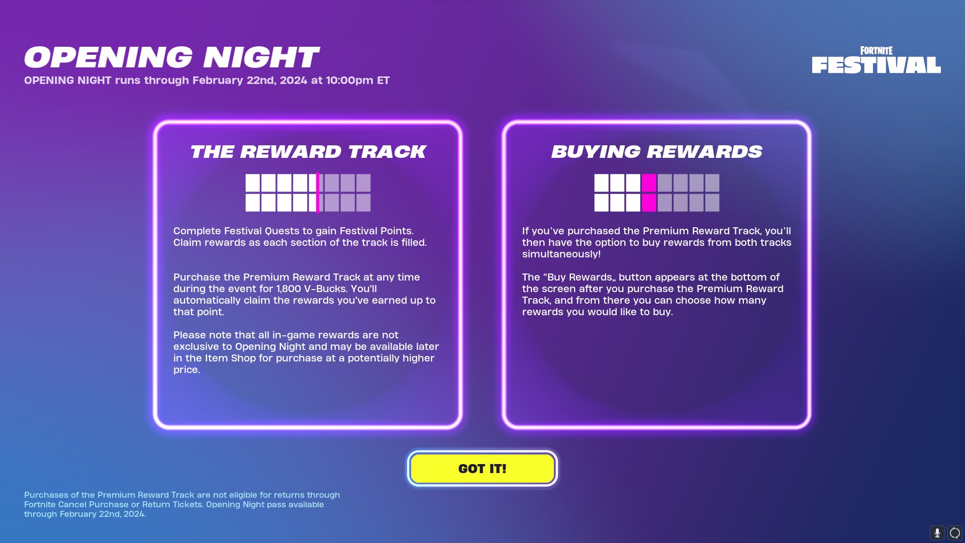 PеQu on X: &ldquo;FORTNITE FESTIVAL &ldquo;OPENING NIGHT&rdquo; BATTLE PASS Season 1 