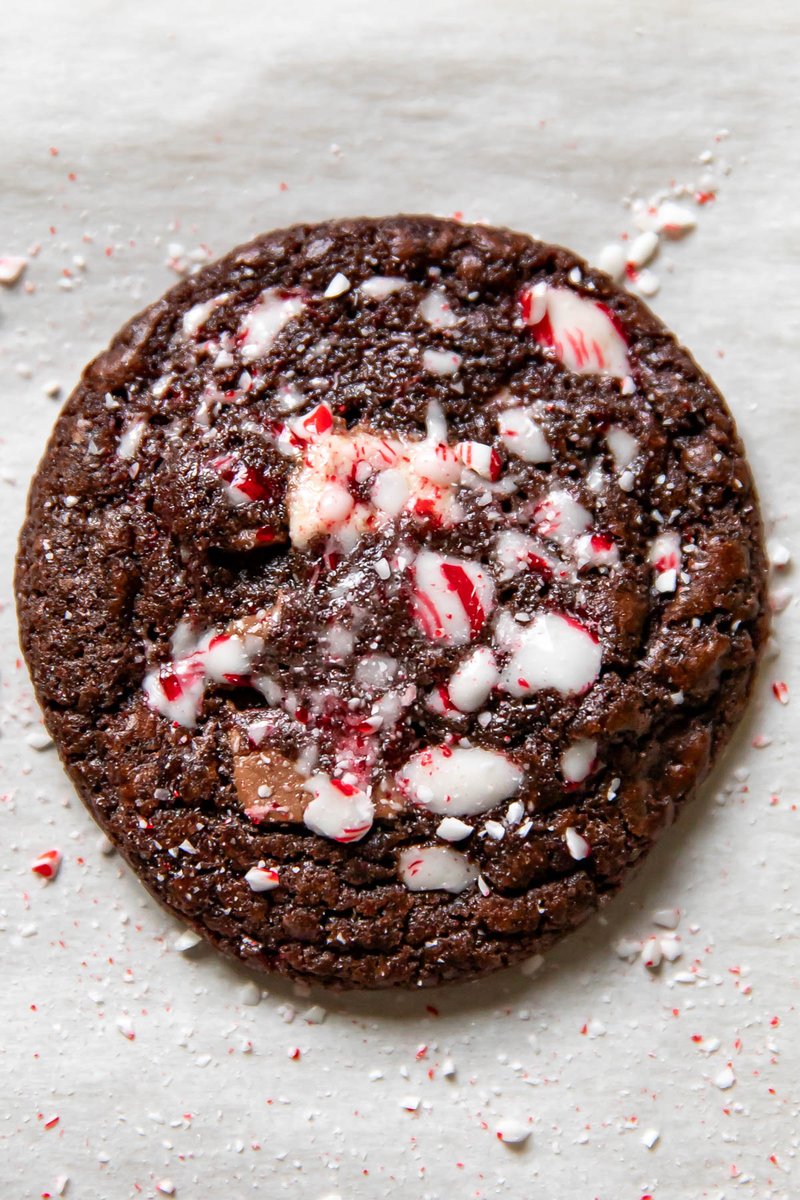 These thin and crispy chocolate peppermint bark cookies are super chocolatey and full of peppermint flavor. They are made with two types of chocolate chips, peppermint bark and crushed pieces of candy canes.

moderncrumb.com/double-chocola…