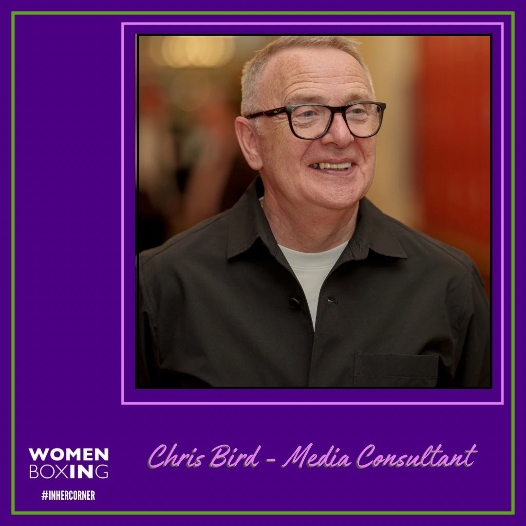 We are delighted to introduce Chris Bird, as the #womeninboxing Media Consultant!💜💫

“In her Corner, we stand, committed to empowering women in boxing to punch above their weight and redefine the limits of possibility.”

Media enquiries: media@womeninboxing.com

<a href="/LynseyLockey/">Lynsey Lockey</a>