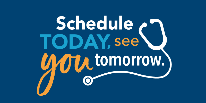 The relationship you establish with a primary care provider today will keep your health in check for the long run. Same-day appointments, extended hours and video visits make it easy to get started. 

Connect with a provider today.  bit.ly/47A2Mmk