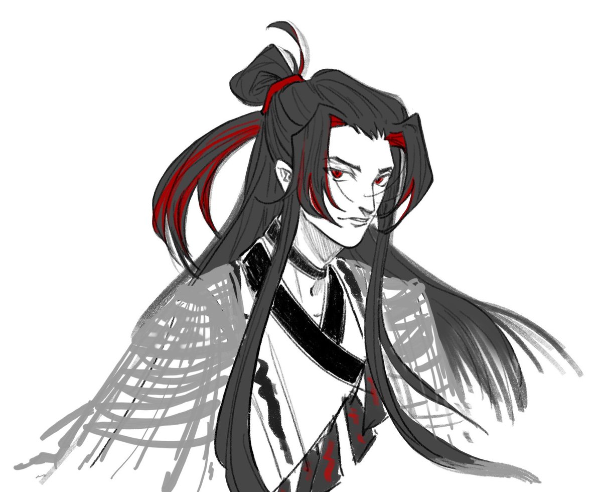 Sanglowrie's tweet photo. #originalcharacter
#ocart
#Doodles
和老逆一起搞武侠au，摸了下道士雷和厉鬼墨 https://t.co/6d12Kl5Y6E