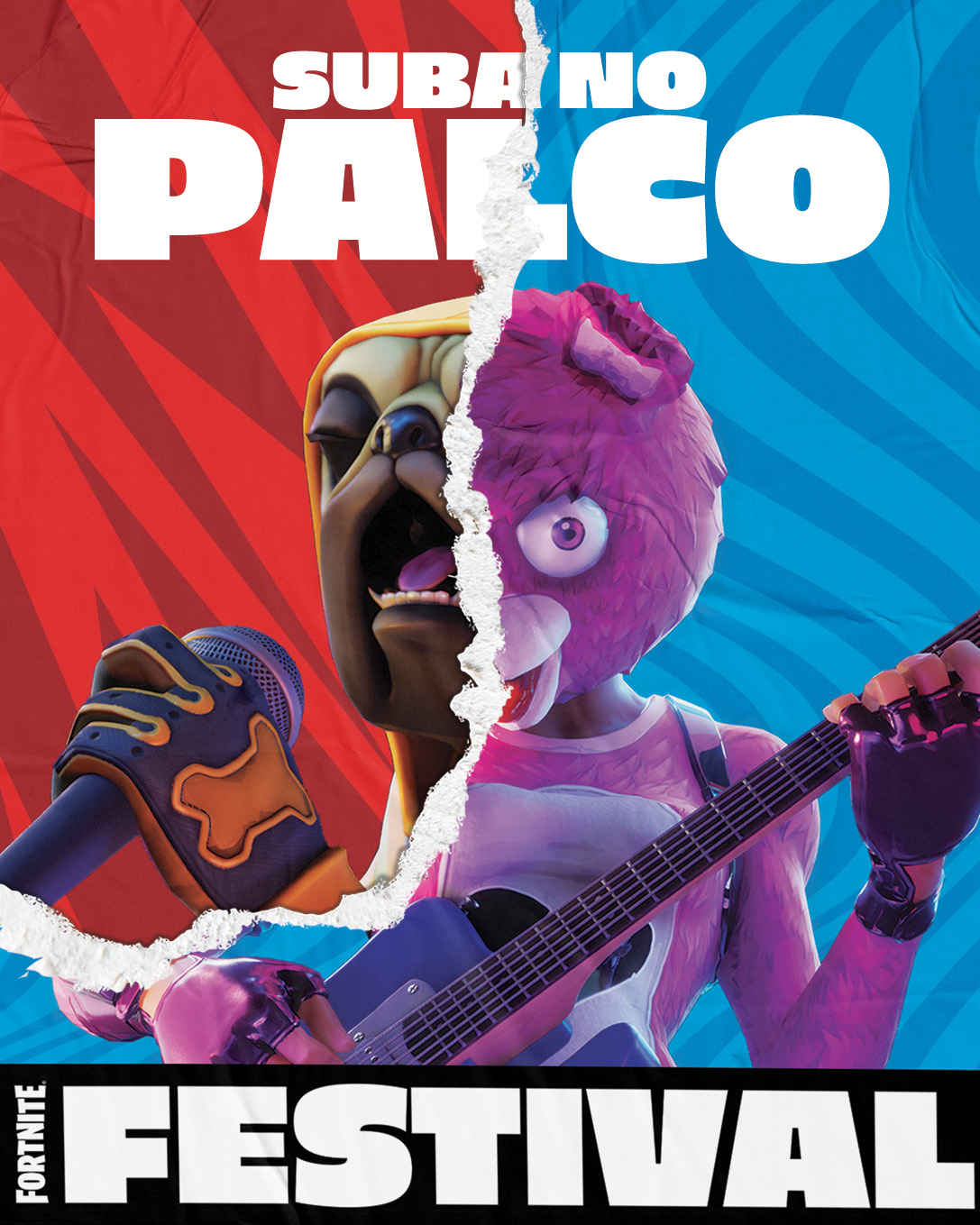 Suba no Palco no Fortnite Festival!