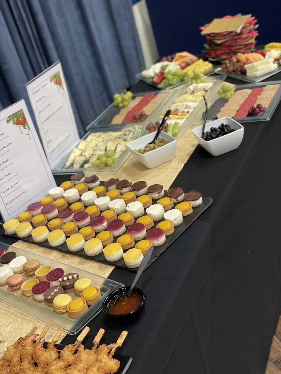 WalesHigh's tweet photo. Presentation evening underway! Thank you to our catering team for this wonderful food 😊 https://t.co/GGZyE8Sgdb