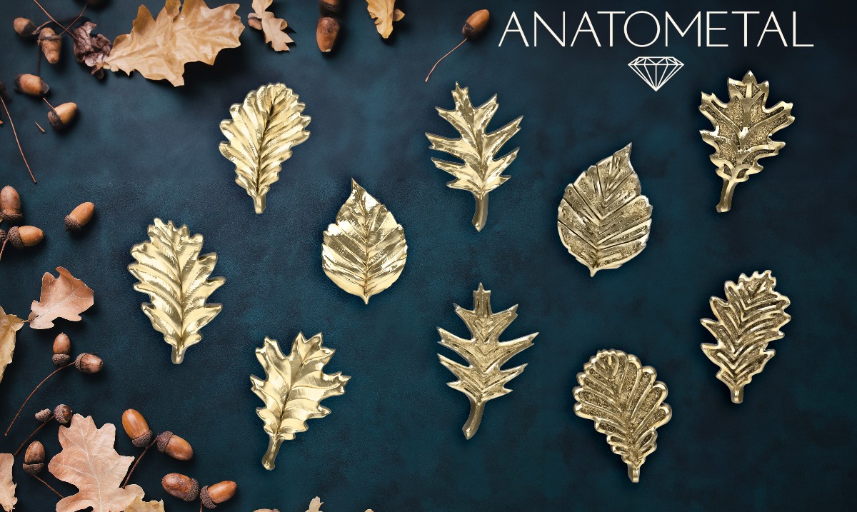 🌟 Unveil the extraordinary with our 18K Gold Leaf Collection! Available in 18K yellow, white, and rose gold.✨🍂 #Anatometalinc #safepiercing #bodyjewelry #18Kgoldleafjewelry #naturejewelry #TimelessLuxury #GoldLeafElegance ✨🍂