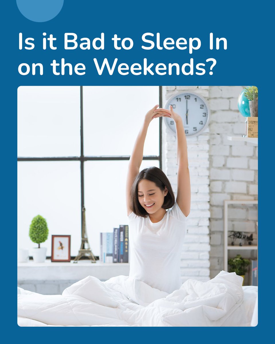 thesleepdoctor's tweet photo. To Sleep In or To Not Sleep In? 😴🤔 

Dive into the science and let's settle the 'to snooze or not to snooze' debate once and for all. 
https://t.co/3fBTE1HMiv

#SleepFacts #WeekendSleep #SleepScience #SleepingIn https://t.co/dupJTU64l9