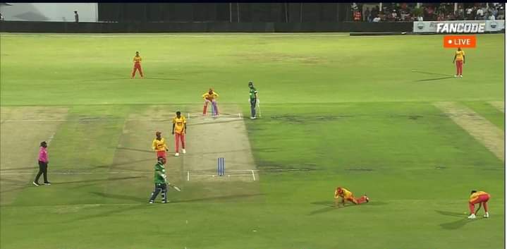 First time Zimbabwe is hosting International match under floodlights.

Zimbabwe recently hosted T10 League under floodlights.
#ZimbabweCricket #ZimvIRE