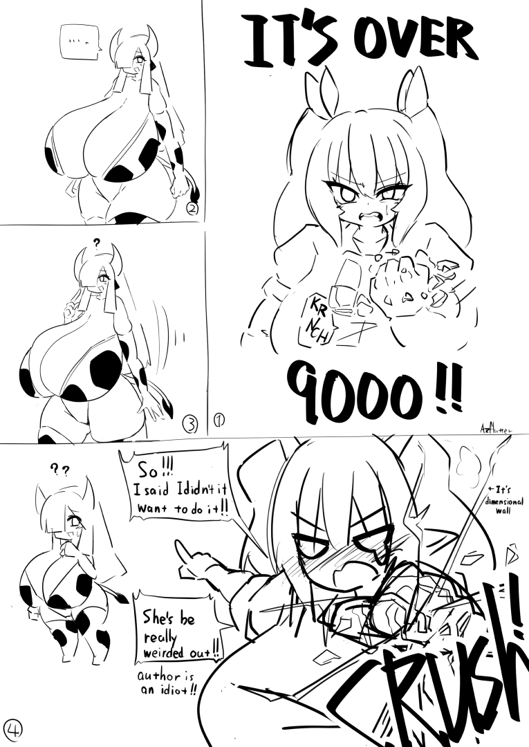 I just wanted to paint "it's over 9000"... 