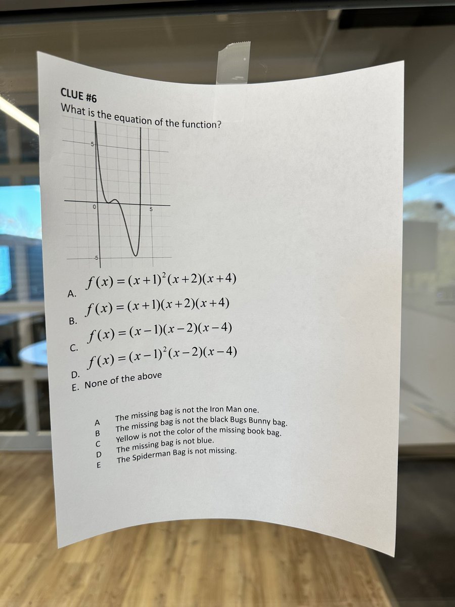 klundstromatmv's tweet image. Choice activities in #MVUpper inspire us to wonder, lean in and work together - all to solve the question: what happened to the missing backpack? #learningrequiresflexiblespaces #teachersarekey @TheMVSchool 
In #MVMath we #havefun!