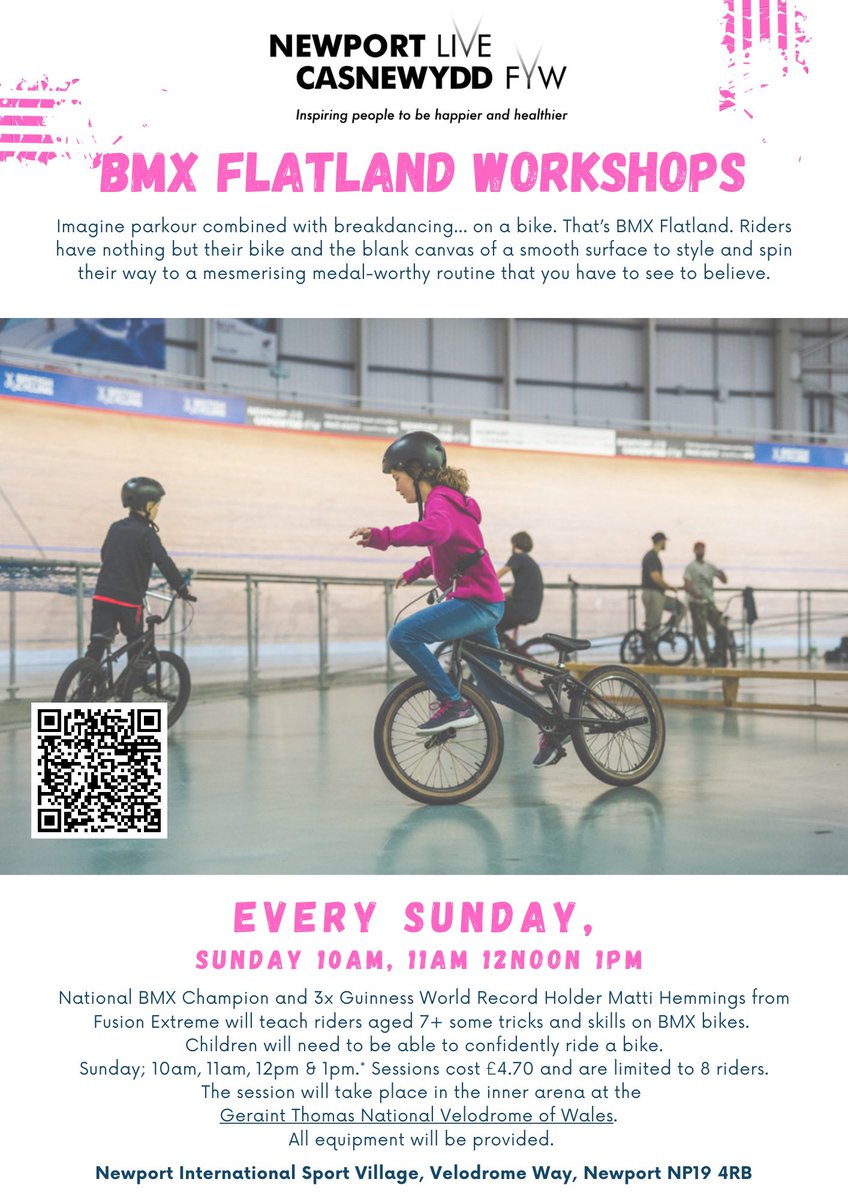 MattiHemmings's tweet photo. We now have 2 x proper Ares Flatland #BMX bikes for the @Fusion__Extreme @NewportLiveUK Sunday #BMXWorkshops that will help young people learn a lot more - 360 gyro front and rear brakes with a rear freecoaster! Massive Shout out to @BayRoasters Jules &amp; Duncan for helping us out! https://t.co/fqf0c4992f
