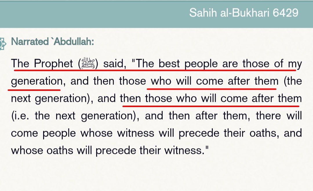 When did Taqleed of Four Madhhaib begin ? 🧵

Did these Madhhaib exist in the initial three generations of Islam?

to which the Prophet ﷺ said,