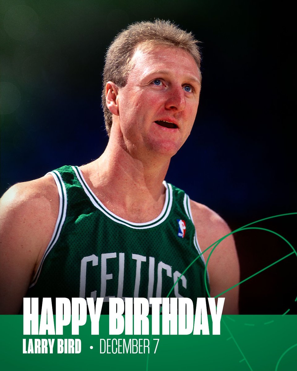Happy Birthday Larry Legend 🎂☘️🎉