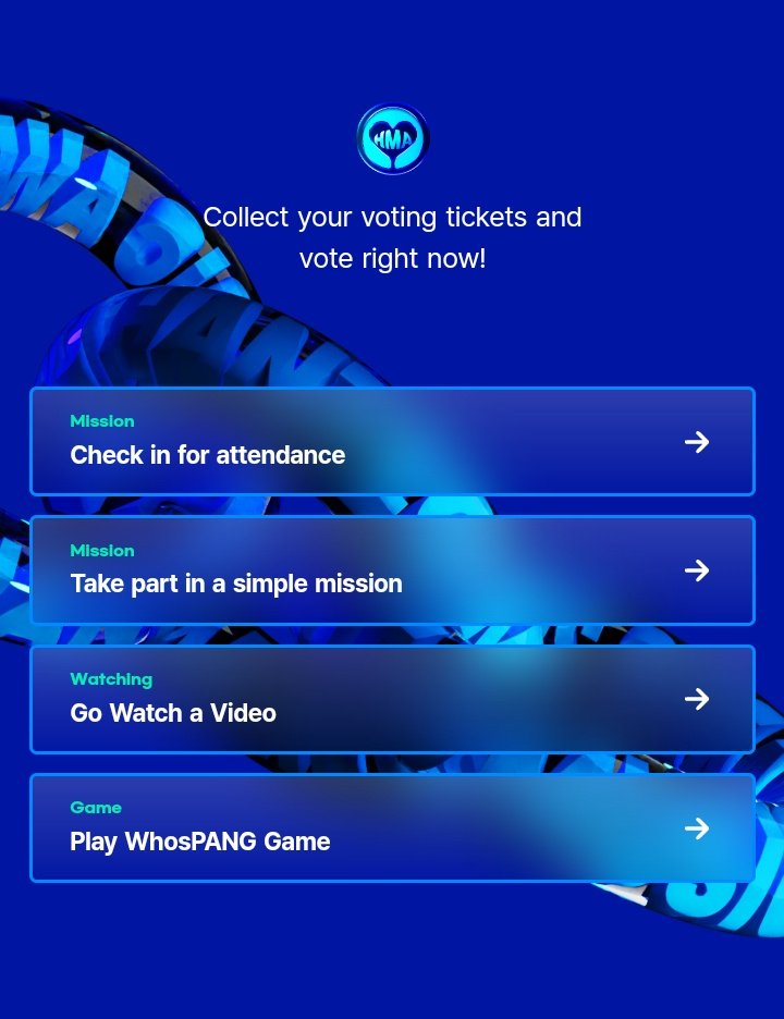 ENHYPENVT's tweet image. [🏆] Hanteo Music Awards 2023

Continue collecting voting tickets on WHOSFAN to prepare for the upcoming voting at Hanteo Music Awards!

✅ Watch Ads
✅ Attendance
✅ Play a game
✅ Do missions

Referral Code: LHH74442
🔗: rotf.lol/WhosfanTutorial

@ENHYPEN_members @ENHYPEN