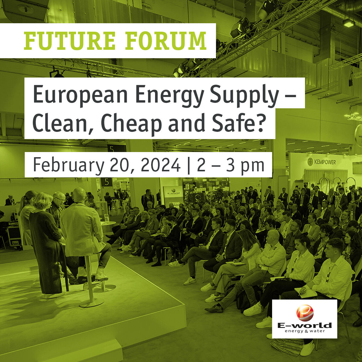 What does a clean, affordable and safe energy supply look like in Europe? Roman Dudenhausen, CEO of #Eworld24 co-organizer con|energy will discuss current challenges with Paddy Padmanathan, Andreas Schell, Laurent Vivier & Mechthild Wörsdörfer on day 2.📅➡t1p.de/otl19