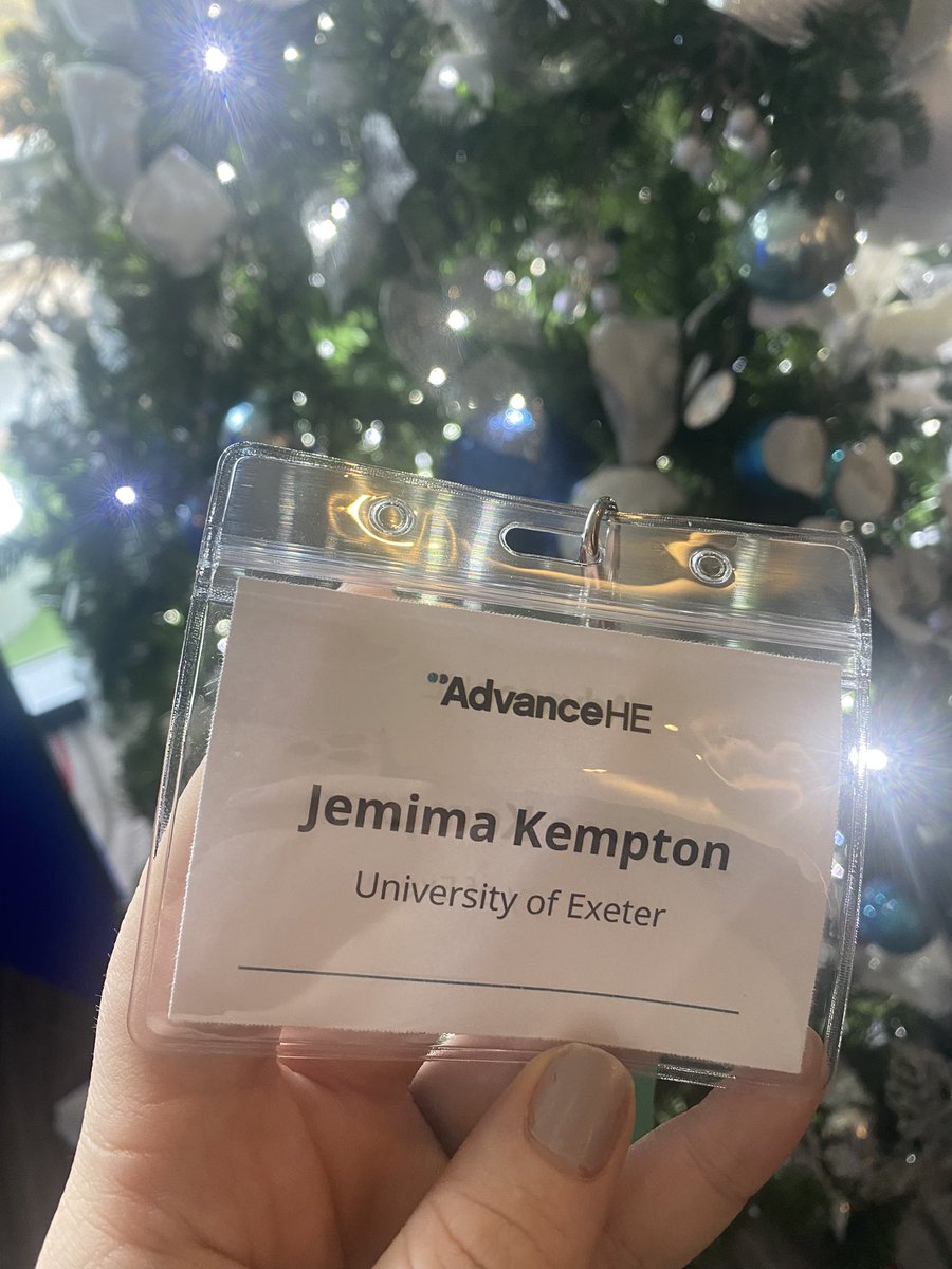 jemimakempton's tweet image. The most wonderful few days at #NETConf23 @AdvanceHE, I’ve come away feeling very inspired by such innovation and sharing of best practice in healthcare education 💫 lots to process and think about, thank you to those I met for their kindness, enthusiasm and dedication