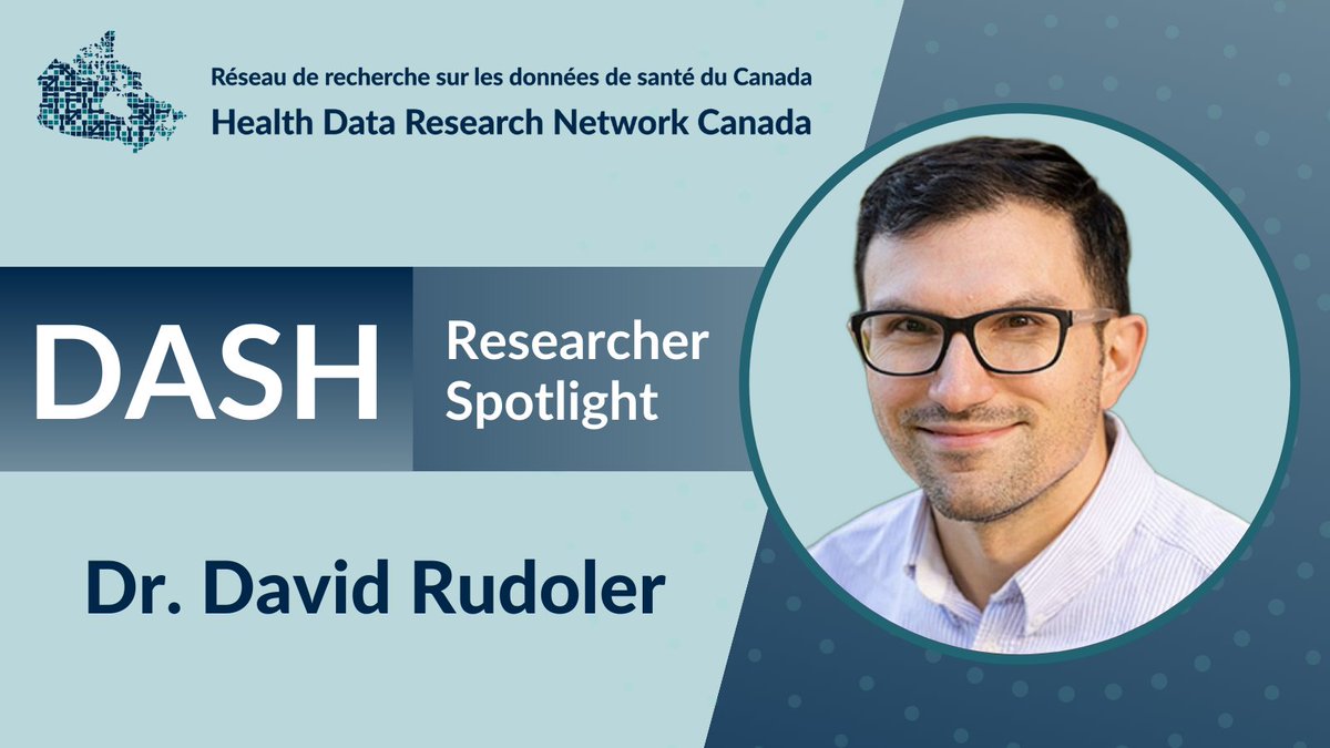 How are multi-regional #HealthData used to examine psychiatrist practice patterns across Canada? Check out our new 🔦 #ResearcherSpotlight feat. @drudoler discussing his research, facilitated by #HDRNCanada's Data Access Support Hub #DASH 🧐📖 Read ➡️ bit.ly/NewsStory_DrRu…