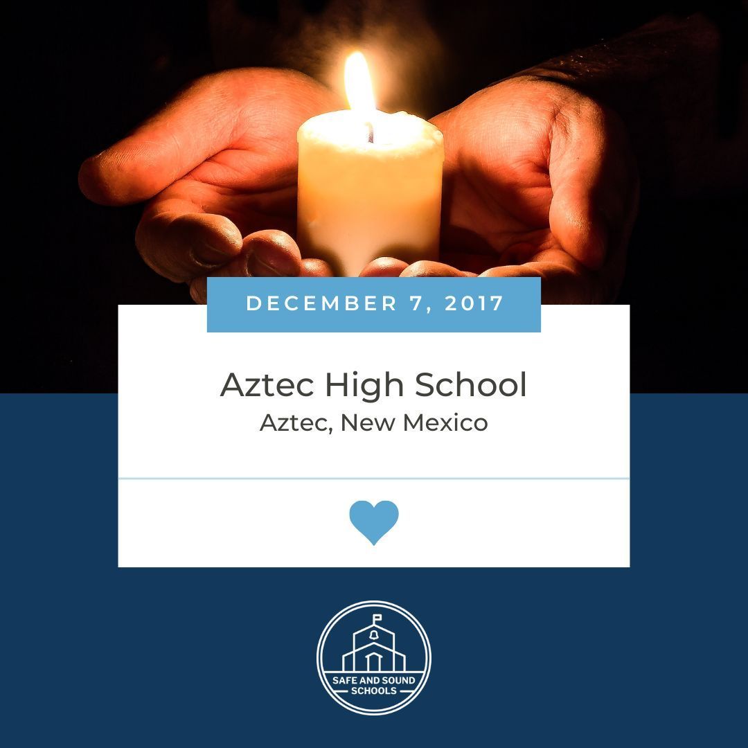 SafeSchoolsOrg's tweet image. Our hearts remain with the families, friends, and classmates of Francisco Fernandez and Casey Marquez. #AztecStrong