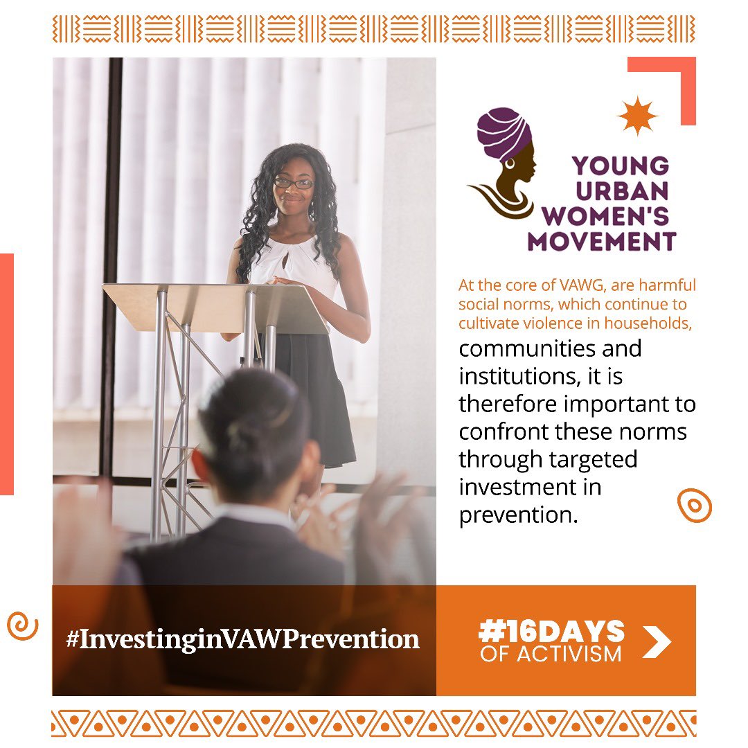 Targeted investment in VAWG Prevention looks like adequate State funding for the education sector that ensures comprehensive education that challenge gender stereotypes, and awareness campaigns highlighting the root causes of violence. #16DaysOfActivism #16DaysofFeministAction