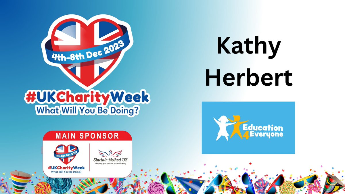 🎄✨ Drumroll, please! 🌟 Big festive cheers to Kathy Herbert from @E4E_UK for being drawn in the #UKCharityWeek #Volunteer Prize Draw raffle! Your dedication is resembling of #ChristmasJumperDay, bringing warmth and cheer to everyone around. See you all again at 2pm tomorrow!