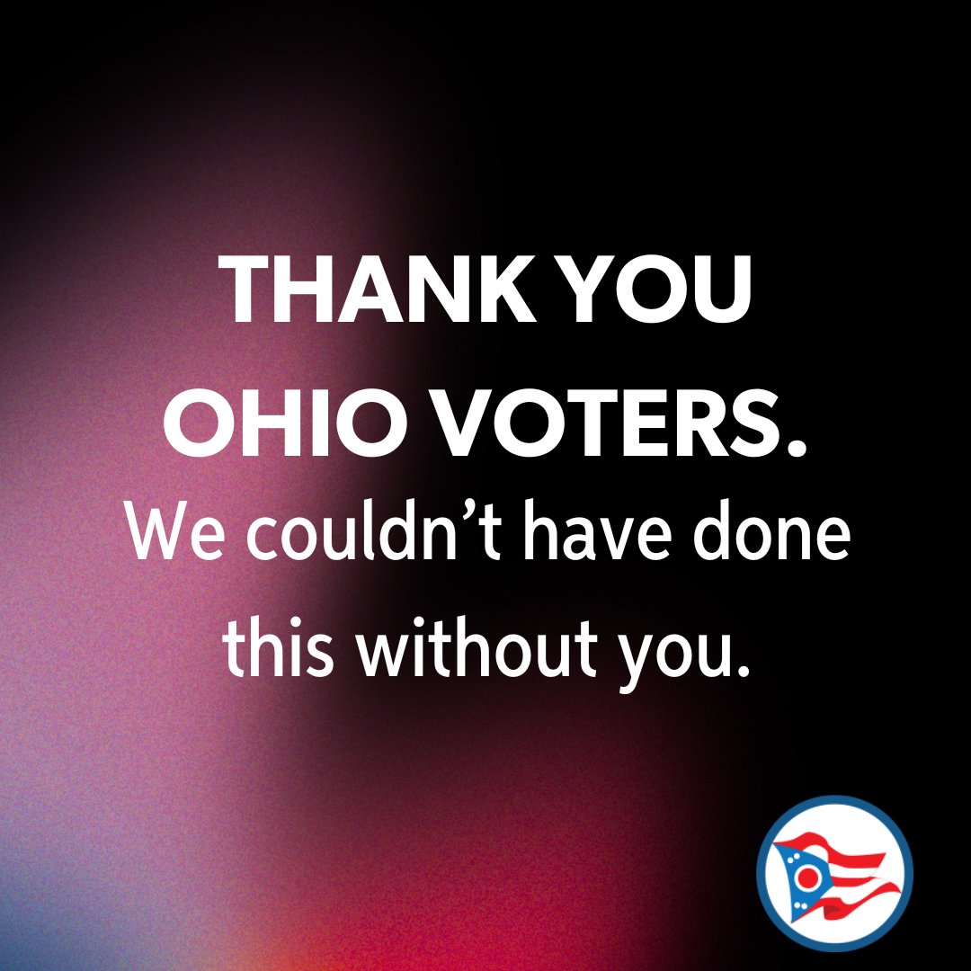 ProgressOhio's tweet image. Today, we celebrate. 🥳

#YesonIssue1 #YesonIssue2