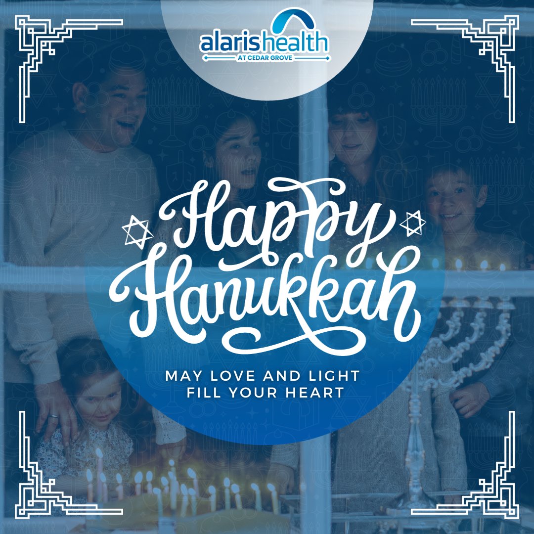 Hanukkah celebrates the season of miracles, where we acknowledge the enduring spirit of hope and faith. 🕎 Together, we share latkes and laughter, kindling the spirit of Hanukkah with gratitude. 🕯️💙  

#LightTheMenorah #CelebrateTradition #HopefulHanukkah #AlarisHealth