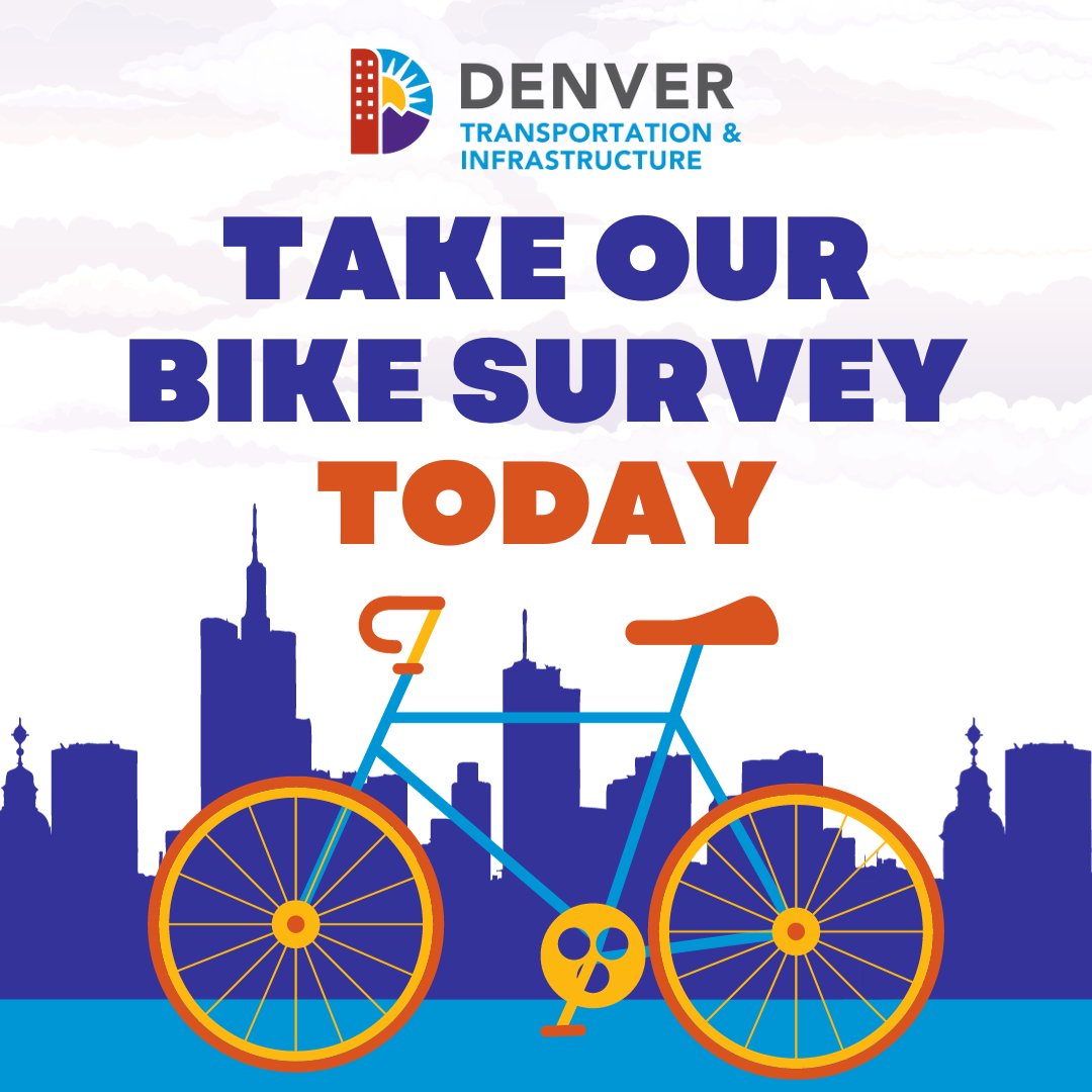 DenverDOTI's tweet image. The time is now to make your voice heard🗣️ Take DOTI's bike survey and help shape the future of biking in our city! 

🚲 ow.ly/71vF50Qb5uP