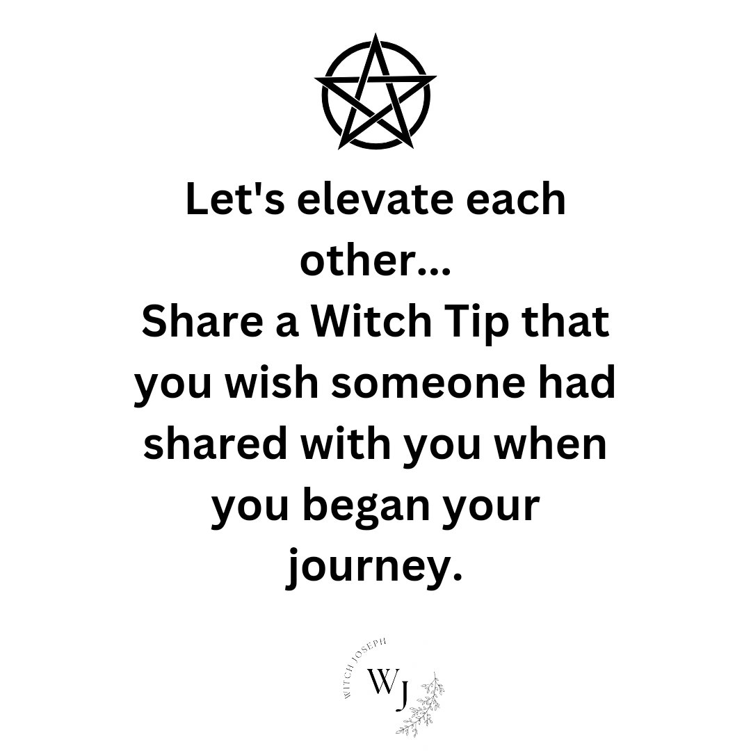 #WitchTip #Witchcraft #WitchJoseph