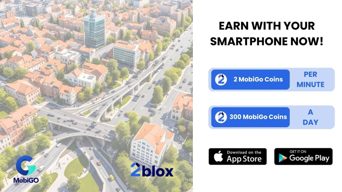 With MobiGO, earning while contributing to urban improvement is a reality!

Count traffic, measure speed, and shape your city's future.
Your valuable data isn't just making streets safer, it's also earning rewards!

🌐 Download MobiGO today 📲💰
#EarnWithMobiGO #MobiGO #DePIN