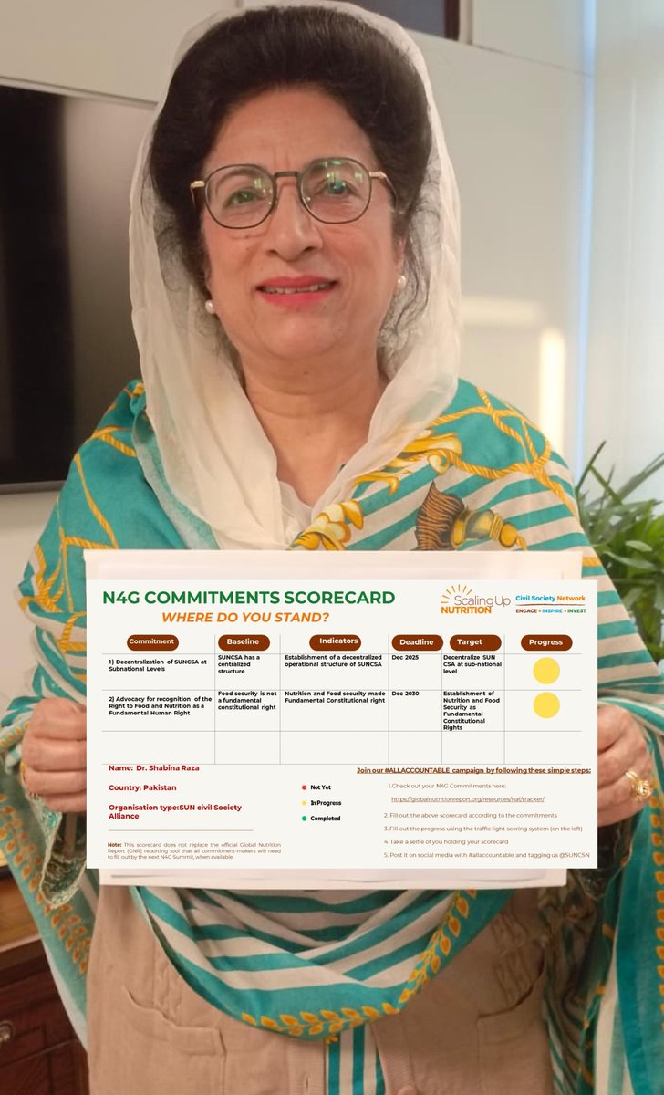 SUNCSAPak's tweet photo. As another year marks since the #N4G Summit, we are excited to share @SUNCSAPak progress on the pledges made at the summit. Let’s renew our dedication to ensuring everyone has access to nutritious food. #NutritionEquality. @NUTRITIONWIN @SUNCSN @SUNMOVEMENTPAK @ShabinaRaza https://t.co/xOPqkB7odv