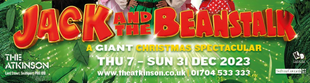 Wishing our @MollieCranmer a truly enchanting time in her opening night as Enchantress of the Beans in @KD_Theatre 's #JackAndTheBeanstalk at the @AtkinsonThe theatkinson.co.uk/events/christm…