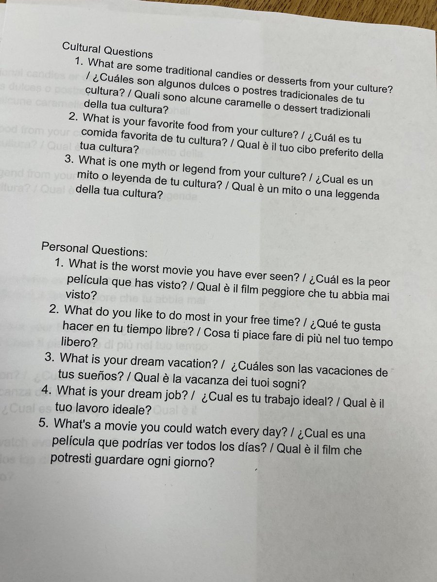 gcsd_wlenl's tweet image. The Change Makers Club hosted a “Language Exchange” today.  Speakers of Spanish, Italian and English interacted in each language and made cultural connections.  🇪🇸 🇮🇹 🌎 #glencovepride #embracinginclusivity #sparkingcuriosity