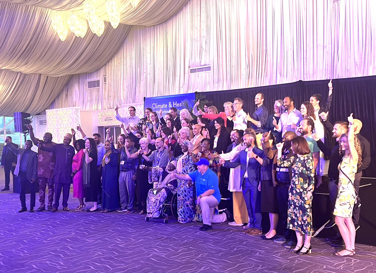 Here’s the core of a growing Global Climate Health Alliance force doing the hard groundwork holding COP negotiators to account for the health impacts of their proposals &amp; implementation. Thank u GCHA! “We are not only negotiating carbon, we are negotiating lives!!”<a href="/GCHAlliance/">Global Climate and Health Alliance</a>