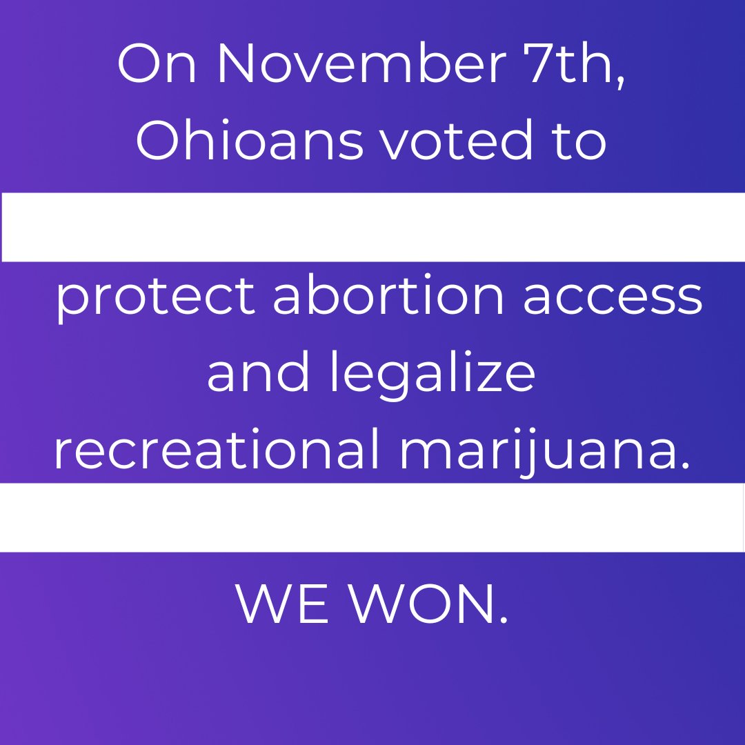 OhioWPPN's tweet image. Today, we celebrate. 💜

#YesonIssue1 #YesonIssue2