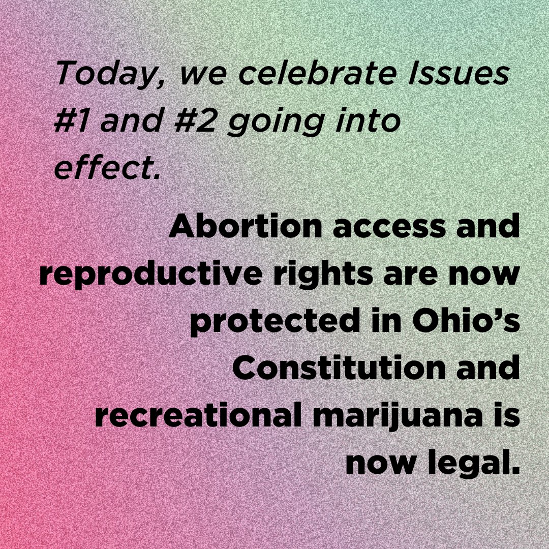 innovationohio's tweet image. Today, we celebrate. Thank you, Ohio voters. 💙

#YesonIssue1 #YesonIssue2