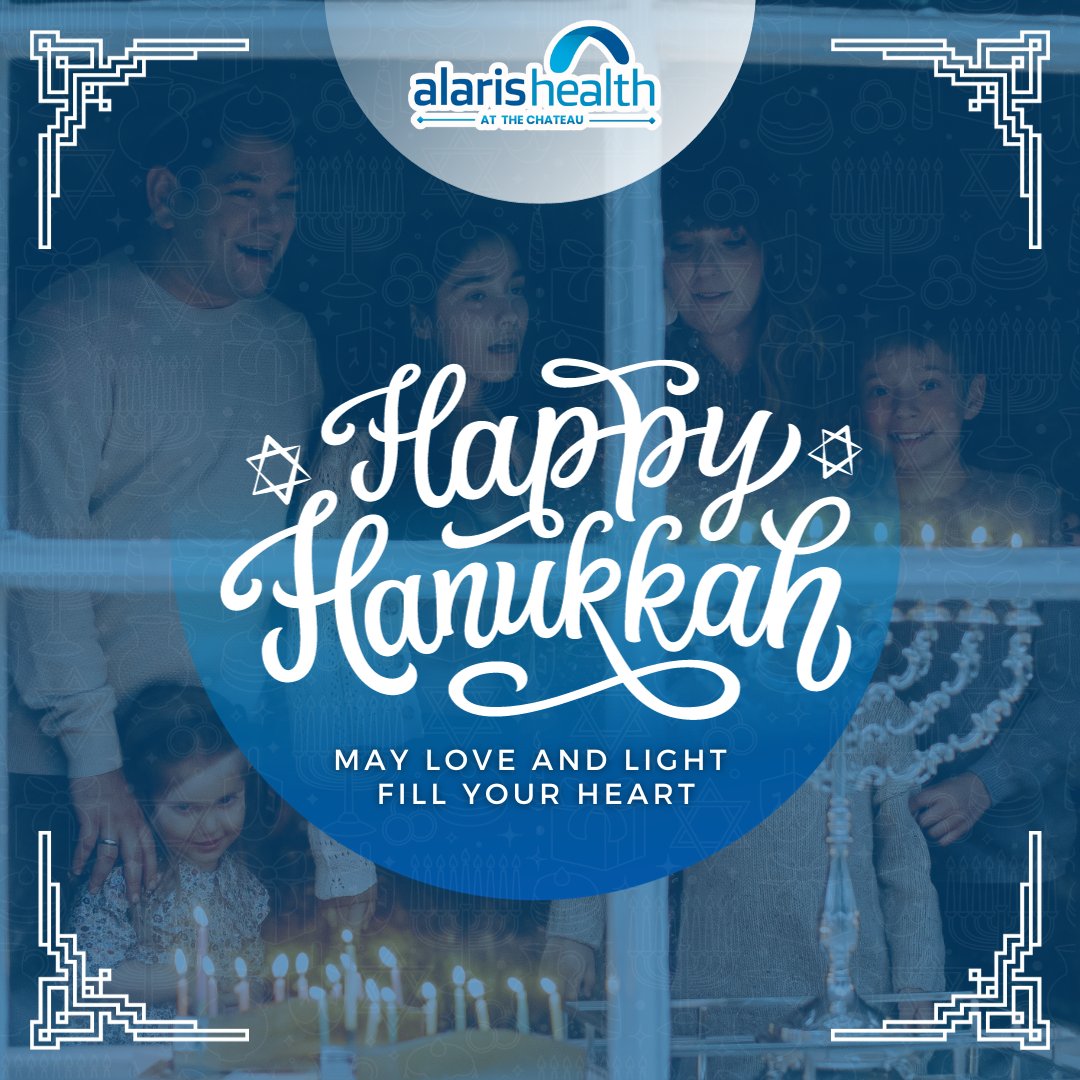 Hanukkah celebrates the season of miracles, where we acknowledge the enduring spirit of hope and faith. 🕎 Together, we share latkes and laughter, kindling the spirit of Hanukkah with gratitude. 🕯️💙  

#LightTheMenorah #CelebrateTradition #HopefulHanukkah #AlarisHealth