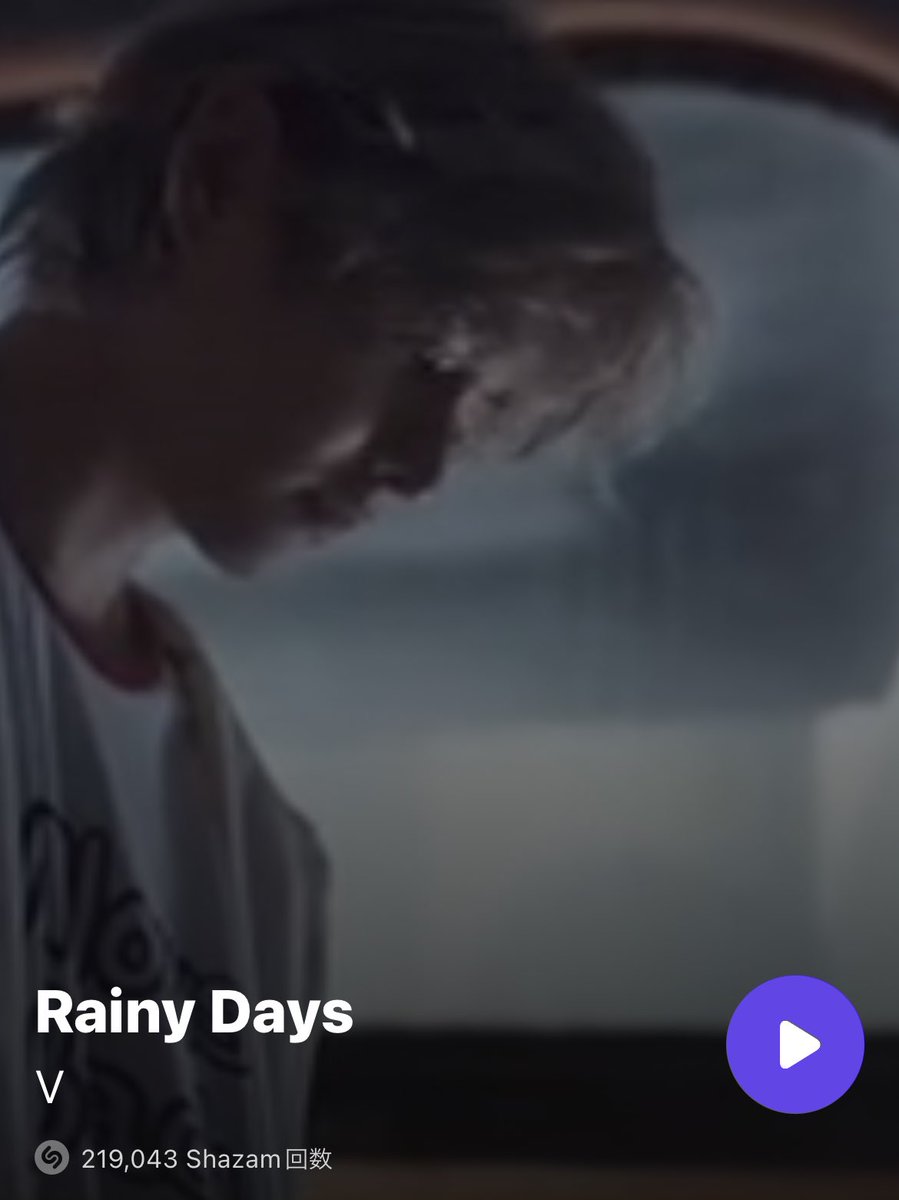vbts_armyniji's tweet photo. @streamfortaejpn #WeLoveYouTaehyung
#LayoverPreRelease テテのアルバム
VのRainy Days https://t.co/HImN6iI0O9 https://t.co/xvTQHibM11