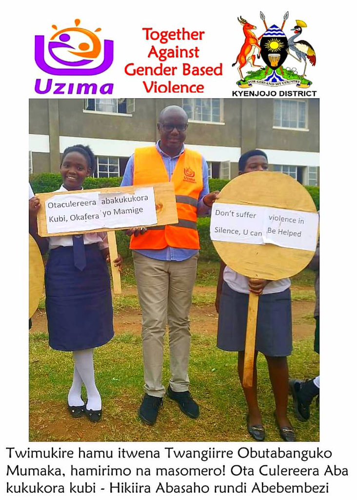 adamuzima's tweet photo. it’s stand together to fight gent based violence in Uganda https://t.co/rf3e085vN0