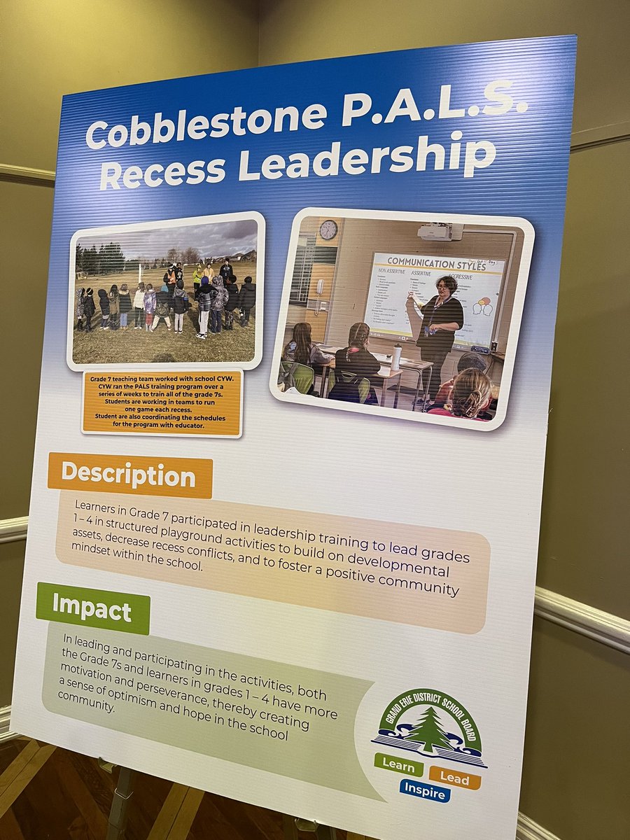 Cobblestone School tweet media