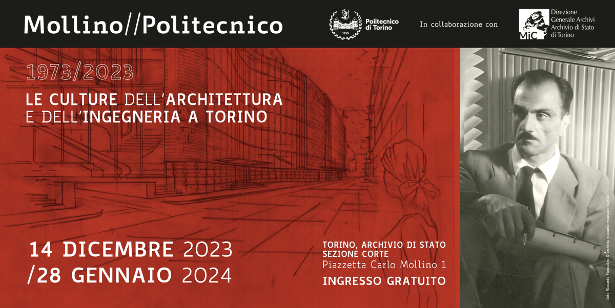 📌Mollino // Politecnico

Una mostra imperdibile per raccontare passato, presente e futuro del #PoliTO attraverso i progetti di #CarloMollino.

Visita gratuitamente la mostra dal 14 dicembre al 28 gennaio presso l’<a href="/ArchivioStatoTo/">Archivio di Stato di Torino</a>📍

▶️Info: polito.it/impatto-social…

#PoliTO