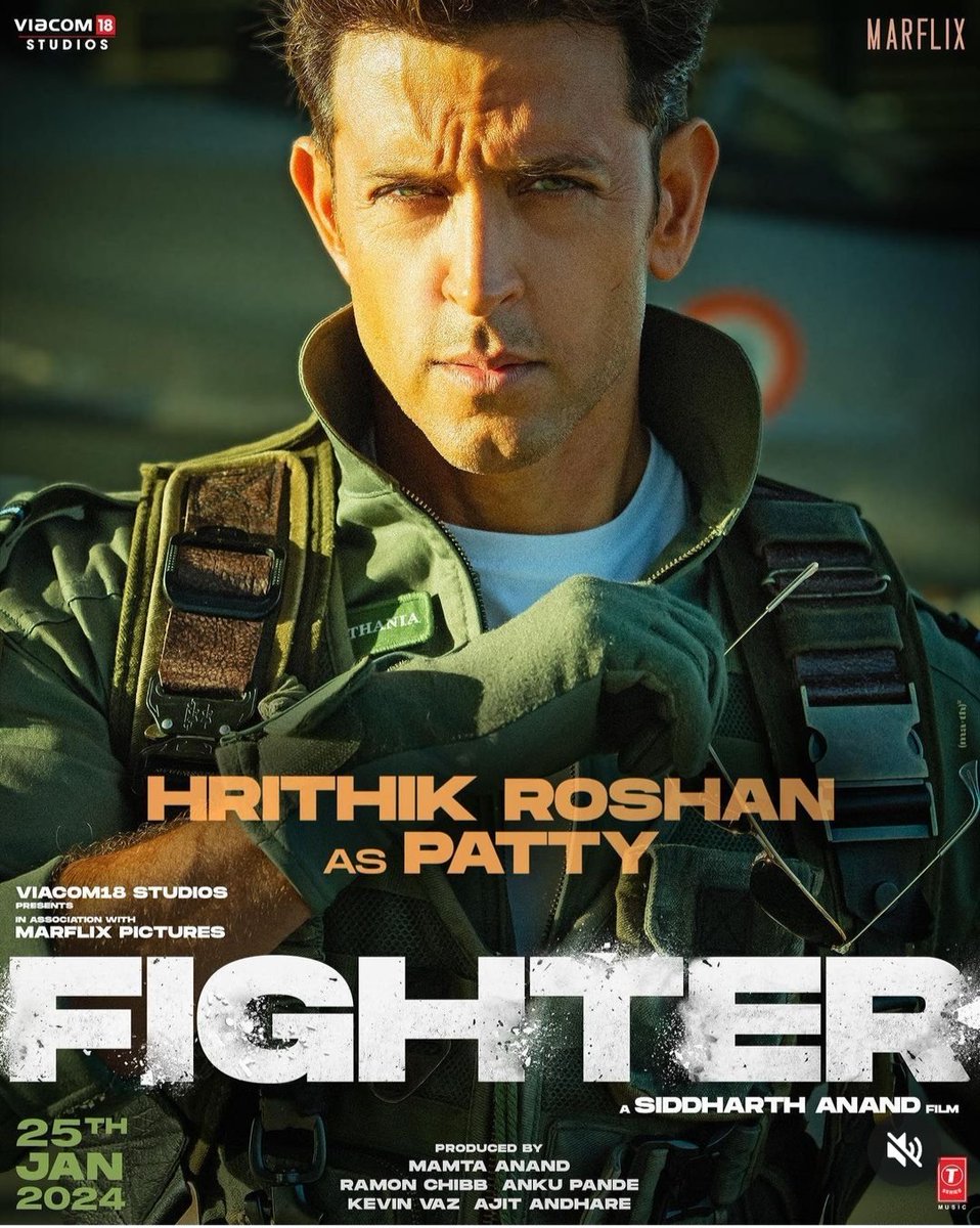 Anita Britto (@britto_anita) on Twitter photo #Fighterteaser: FANTASTIC, MIND-BLOWING, JHAKAAS, Great BGM, Spectacular VFX and OMG OMG that last scene of <a href="/iHrithik/">Hrithik Roshan</a> goosebumps. <a href="/deepikapadukone/">Deepika Padukone</a> <a href="/AnilKapoor/">Anil Kapoor</a> are terrific. Waiting for 25th January.
<a href="/Viacom18Studios/">Viacom18 Studios</a> #SiddharthAnand #Fighterteaser: FANTASTIC, MIND-BLOWING, JHAKAAS, Great BGM, Spectacular VFX and OMG OMG that last scene of <a href="/iHrithik/">Hrithik Roshan</a> goosebumps. <a href="/deepikapadukone/">Deepika Padukone</a> <a href="/AnilKapoor/">Anil Kapoor</a> are terrific. Waiting for 25th January.
<a href="/Viacom18Studios/">Viacom18 Studios</a> #SiddharthAnand