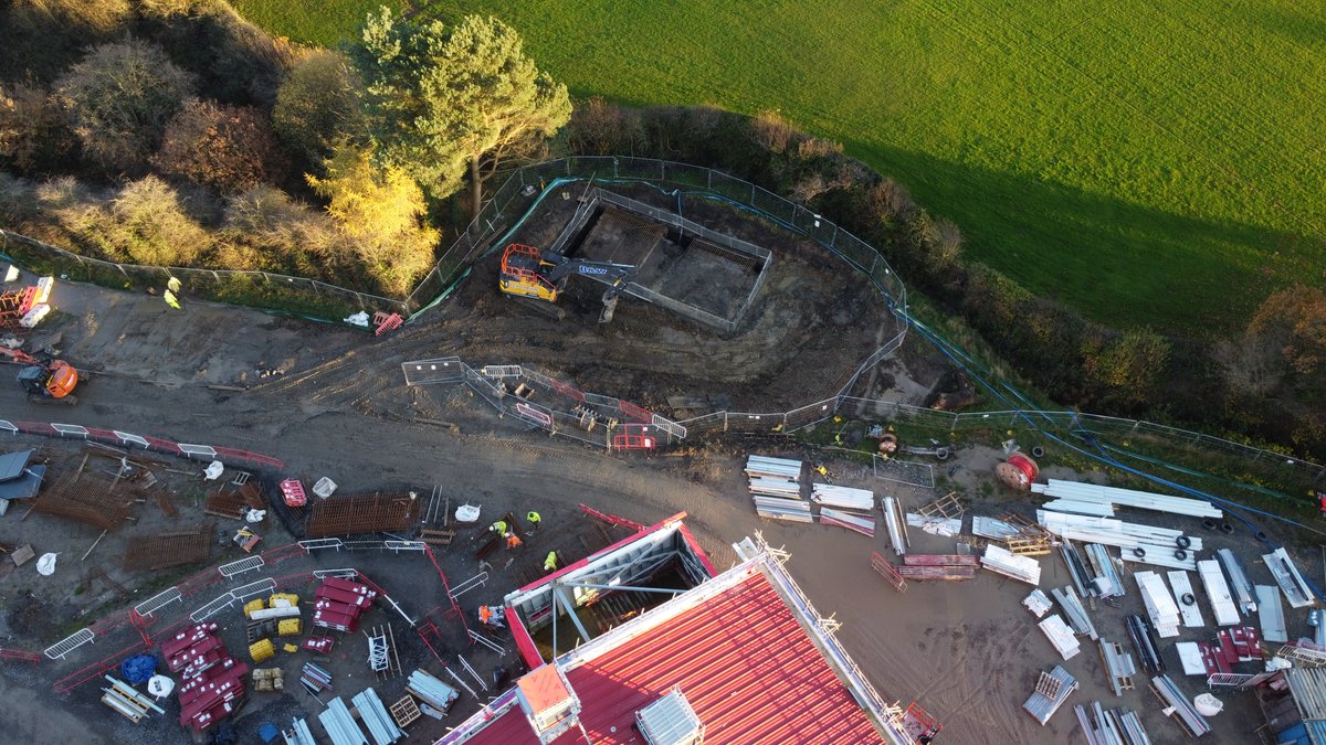FCCSchoolMod's tweet image. Mae cynnydd anhygoel yn Ysgol Campws 3 i 16 Mynydd Isa, dim ond ychydig o dan ddeuddeg mis i fynd!
Amazing Progress at Mynydd Isa 3 to 16 Campus school, just under twelve months to go! @WG_Education @ArgoedHS @MynyddIsa
