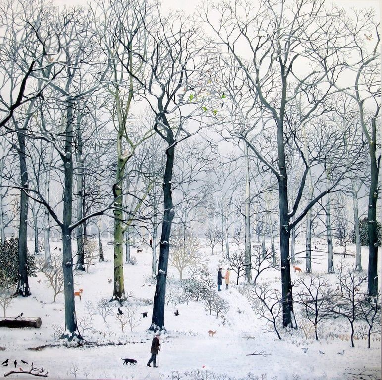 doelgoang's tweet photo. The first one is my favorite, but the other one is fascinating as well. All of her paintings are very intentional. https://t.co/rKk7ik1iRq