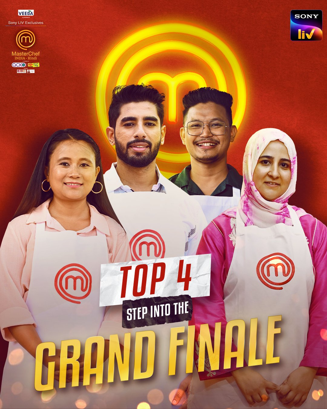 Sony LIV on X The journey to the MasterChef India trophy is about to reach its crescendo as the Top 4 gear up bring their A game to this epic culinary showdown Who