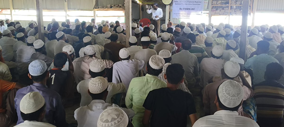 RO_FDMN_RC's tweet photo. Ro FDMN-RC assembled a deliberation meeting with the Sub-block Committee to embrace a community-centered representation of the Ro FDMN-RC.

7 December 2023

#2023DecemberSession16
#Rohingya #RoFDMN-RC
#FDMN
#CommunityRepresentative https://t.co/z4aflU7UXq